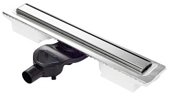 BERGES Wasserhaus Душевой лоток B1 Keramik 600 091117 хром глянец – фотография-1